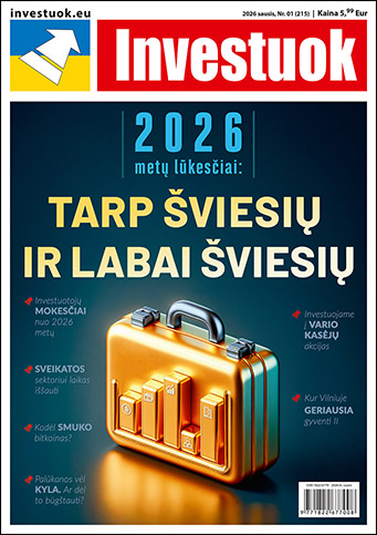 „Investuok“ 2026 m. sausio numeris