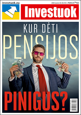 „Investuok“ 2026 m. vasario numeris