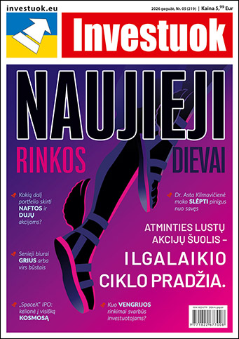 „Investuok“ 2026 m. gegužės numeris