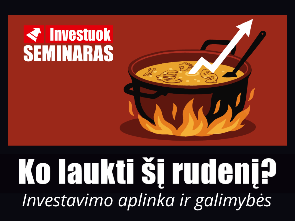 Investuok seminaras — rugsėjo 17 d.